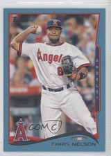 2014 Topps Wal-Mart Blue Chris Nelson #101 o6n