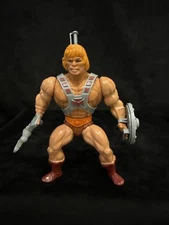 Vintage MOTU He-Man 100% Accurate Complete Hard Head Malaysia New Leg Band Virus