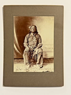 #ad #ad Native American Indian Cabinet Card of Red Cloud Cheif of Oglala Lakota Sioux $330.00