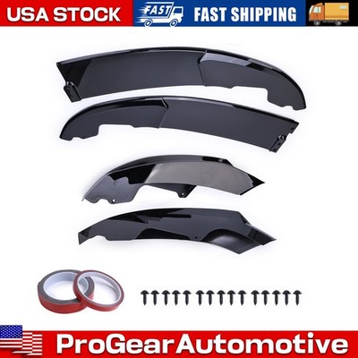 Performance Style Front Lip Splitter For 14-2020 BMW F32 4 Series M Sport Bumper