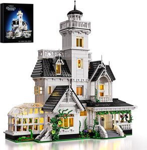 Magic House Building Set with LED Light, Owens House Blocks Toy, Creator Archite