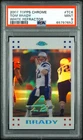 Tom Brady - 2007 Topps Chrome White Refractor PSA 9 210/869