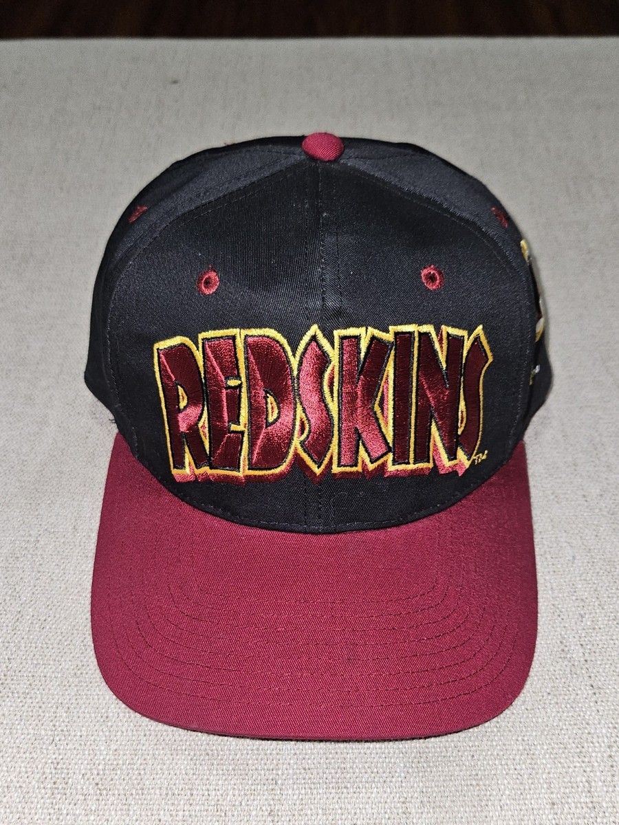 Vintage Washington Redskins 90s Eastport Snapback Bubble Graffiti