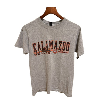 #ad Kalamazoo College Alumni T Shirt Grey Short Sleeve Graphic Tee USA Sz S READ $10.00