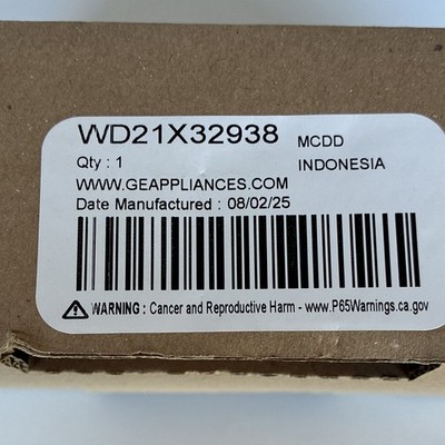GE WD21X32938 Dishwasher Control Board Genuine Replacement Part