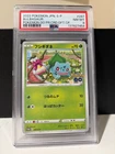 2022 POKEMON JPN S PROMO POKEMON GO PROMO CARD GIFT CAMPAIGN BULBASAUR PSA 8