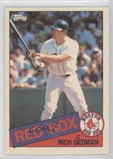 1985 Topps Collector's Edition Tiffany Rich Gedman #529 0j0