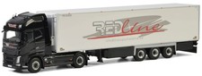 WSI, VOLVO FH04 Globetrotter XL 4x2 + Kühlanhänger, 1/50, WSI01-2804