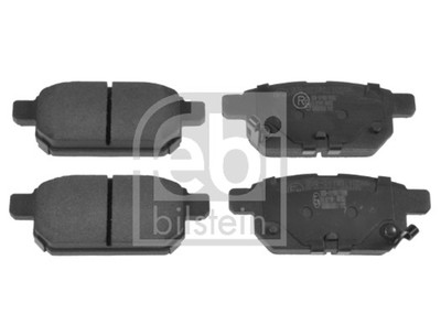 FEBI BILSTEIN Bremsbelagsatz Scheibenbremse 116313 für SUZUKI SWIFT SX4 CROSS JY