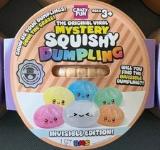Crazy Fun RMS Mystery Dumpling Invisible Edition Pack Squishy ONE Pack - NEW
