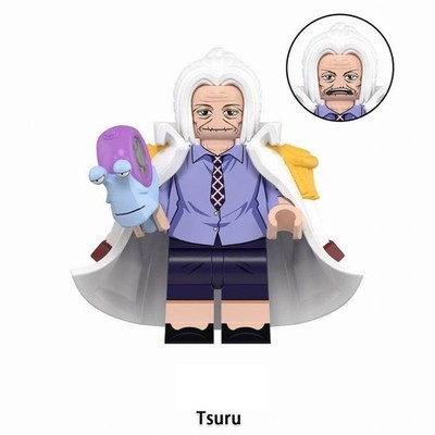 One Piece / Tsuru - Klemmbaustein Custom Minifigur MOC   Neu