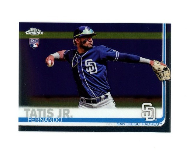2019 Topps Chrome ROOKIE #203 FERNANDO TATIS JR RC! SD Padres