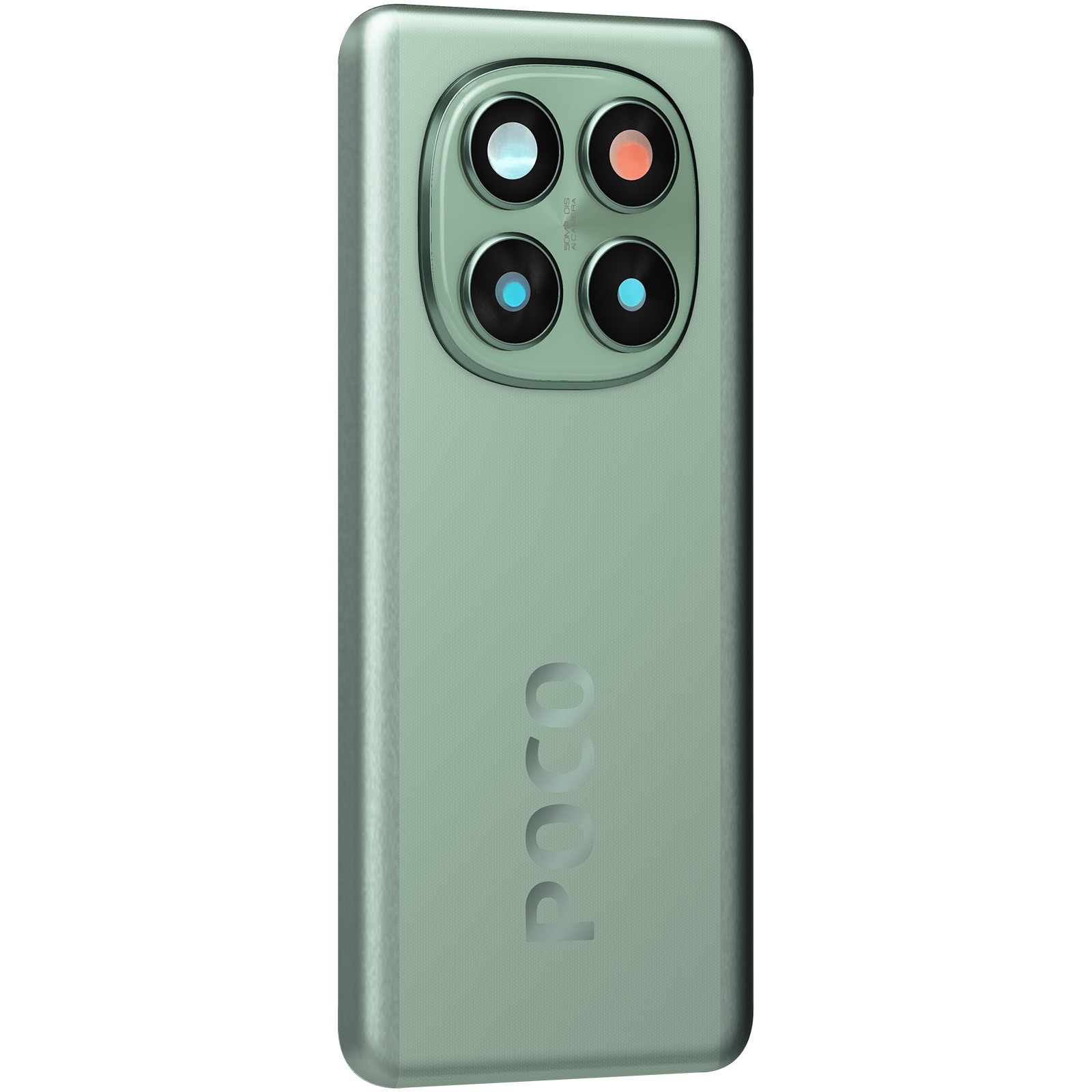Cache batterie Xiaomi Poco X7 Vert, pièce de rechange Service Pack - 3