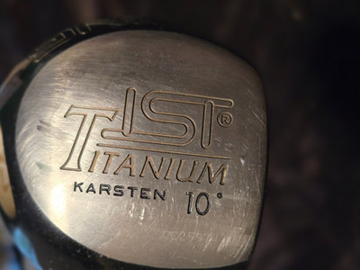 Ping IST Titanium Karsten 10°Driver Stiff Graphite 350 Series RH 46''