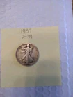 1937 P Walking Liberty Silver Half Dollar Nice Coin
