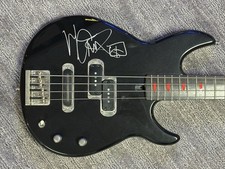 Michael Anthony Signed Signature Model Yamaha Bass Guitar JSA COA LOA Van Halen
