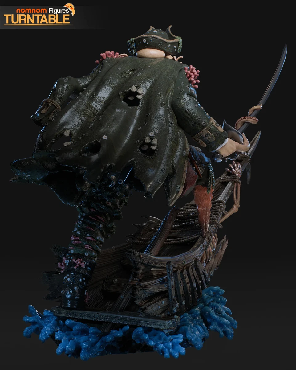 Figura Davy Jones - Pirates of the Caribbean | SIN PINTAR | 21,7 cm