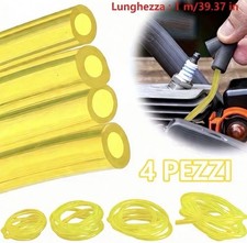 4 Tubi Benzina Carburatore Motosega Decespugliatore 2T 2,5-3-6mm Universale 
