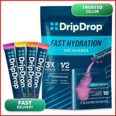 Dripdrop - - Electrolytes Powder Drink Mix -