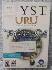 Video Game PC Myst Uru Expansion Pack The Path of the Shell NEW Damaged Box