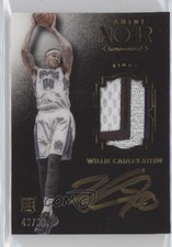 2015-16 Noir Color Rookies /99 Willie Cauley-Stein RPA Rookie Patch Auto RC 0af