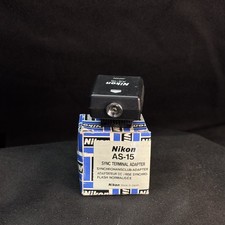 Nikon AS-15 Flash Sync Terminal for Nikon SLR Camera Flash.