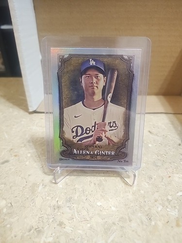 2024 Topps Allen & Ginter Baseball Shohei Ohtani #97 Chrome Parallel Dodgers SP