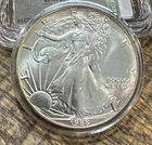 1988 Silver American Eagle Dollar $1 SILVER