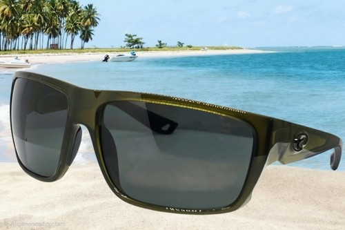COSTA DEL MAR seagrass/gray FLY LINE polarized 580G sunglasses NEW IN BOX!
