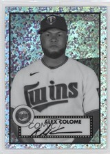 2021 Topps Chrome Platinum Anniversary Alex Colome #445 0sm9