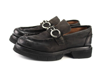 As 98 Airstep Gr.41 Damen Halbschuhe Ballerinas Slipper Loafers Leder  TOP P 219