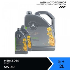 Original Mercedes-Benz 5W-30 MB 229.52 Motor&ouml;l Mercedes 5+2 Liter = 7 Liter