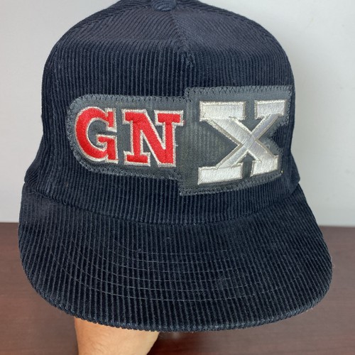GNX Buick Motorsports CORDUROY Hat BIG Logo SNAPBACK Grand National Turbo Racing