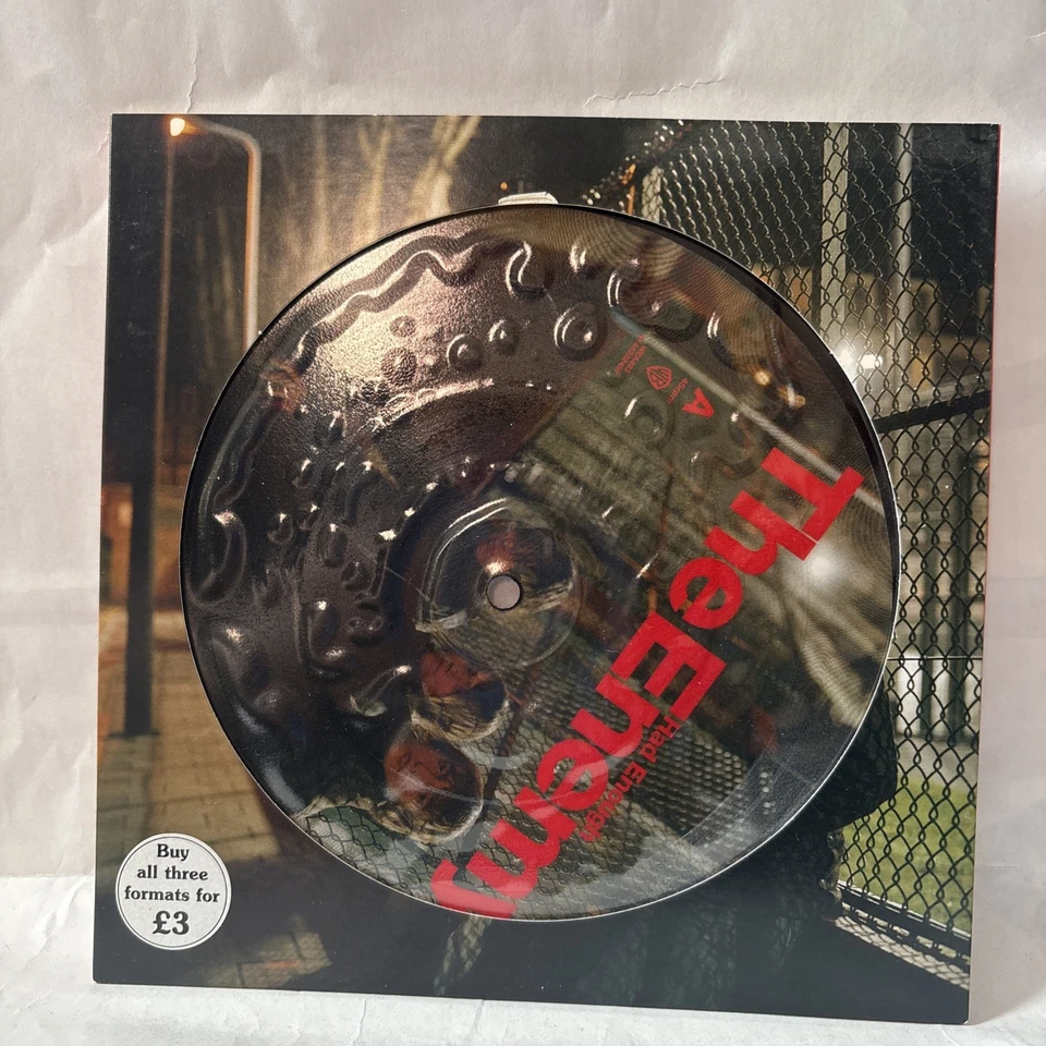 The Enemy Had Enough 7” Vinyl Single 2 Part Set Picture Disc Excellent Condition - Image 2 of 4