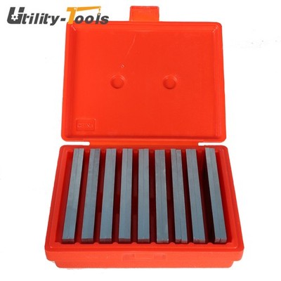 9 Pair Precision Steel Parallel Set 1/4 inch Thick 6 inch Long 0.0002 inch
