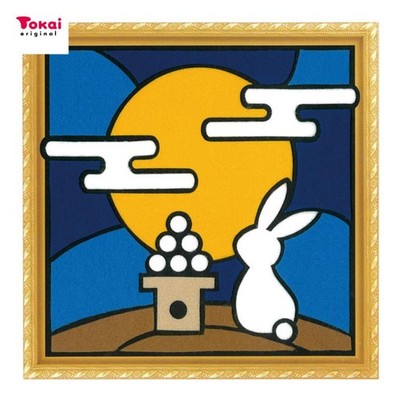Felt Applique Puzzle 2: Moon Viewing (Tsukimi)