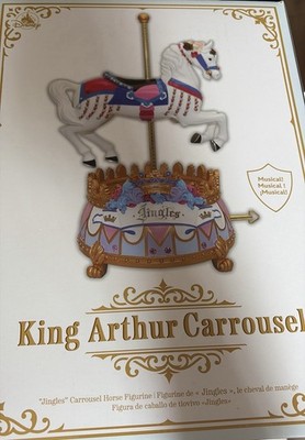 King Arthur Karussell ''Jingles'' Spielfigur Musikkarussell Pferd Disneyland