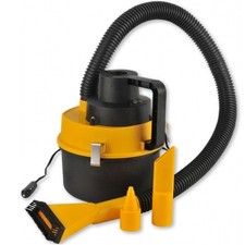 ASPIRAPOLVERE BIDONE 4,5L 93-120W CON TUBO FLESSIBILE AUTO ACCENDISIGARI CAMPER