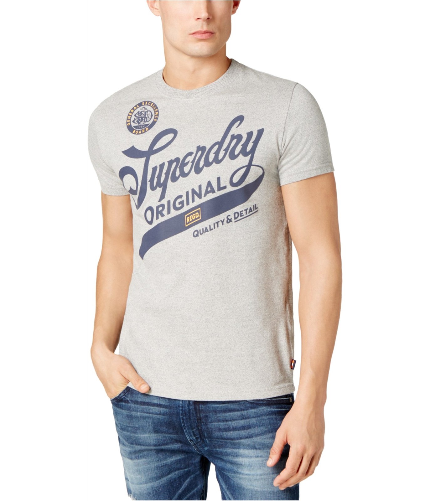 Мужская спортивная сухая рубашка поло Greg Norman серая среднего размера 4090₽