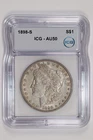 1898-S MORGAN DOLLAR ICG AU50
