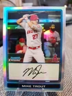 2021 Topps Bowman Chrome - Mike Trout - Sterling Refractor /99