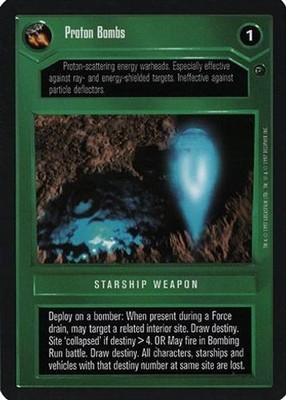 Protonenbomben - Dagobah - Star Wars CCG
