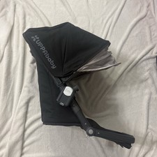 UPPA BABY Uppababy Vista V1 COMPLETE MAIN TODDLER seat in Black/Grey