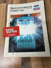 Ford 7810 Operators Handbook Manual Original Book