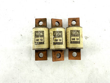 Lot of 3 New Bussmann KAB-150 Tron Rectifier Fuse 150A 250V