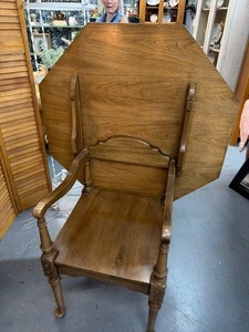 Antique Thomasville Chair/Table 2 in 1