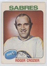 1975-76 O-Pee-Chee Roger Crozier #350 02v3