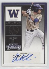 2015 Contenders College Ticket Austin Rei (Gold Jersey Blue Ink) #27 Auto 0d1a
