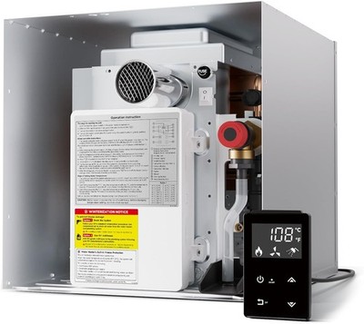 60,000 BTU RV Water Heater Tankless without Door 3.5 GPM Compatible with All RVs