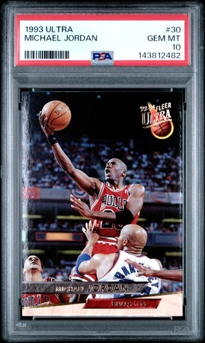 1993 ULTRA #30 MICHAEL JORDAN PSA 10